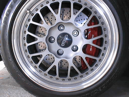 caused by overheated brake rotors. Larger rotors also give the calipers 