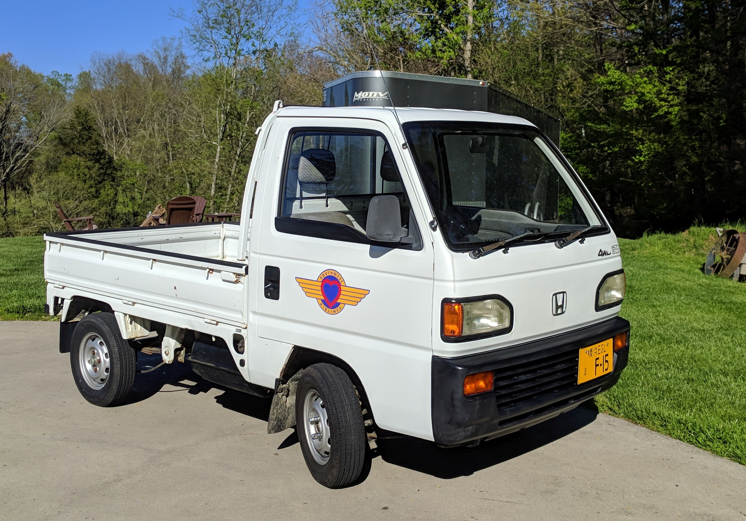 honda work van