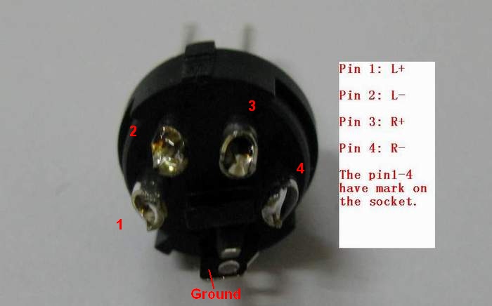 4 Pin Xlr Wiring Diagram Power - Wiring Diagram