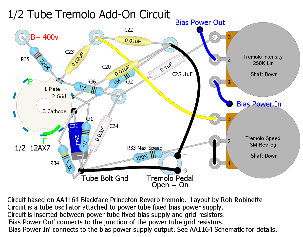 adding reverb to an amp