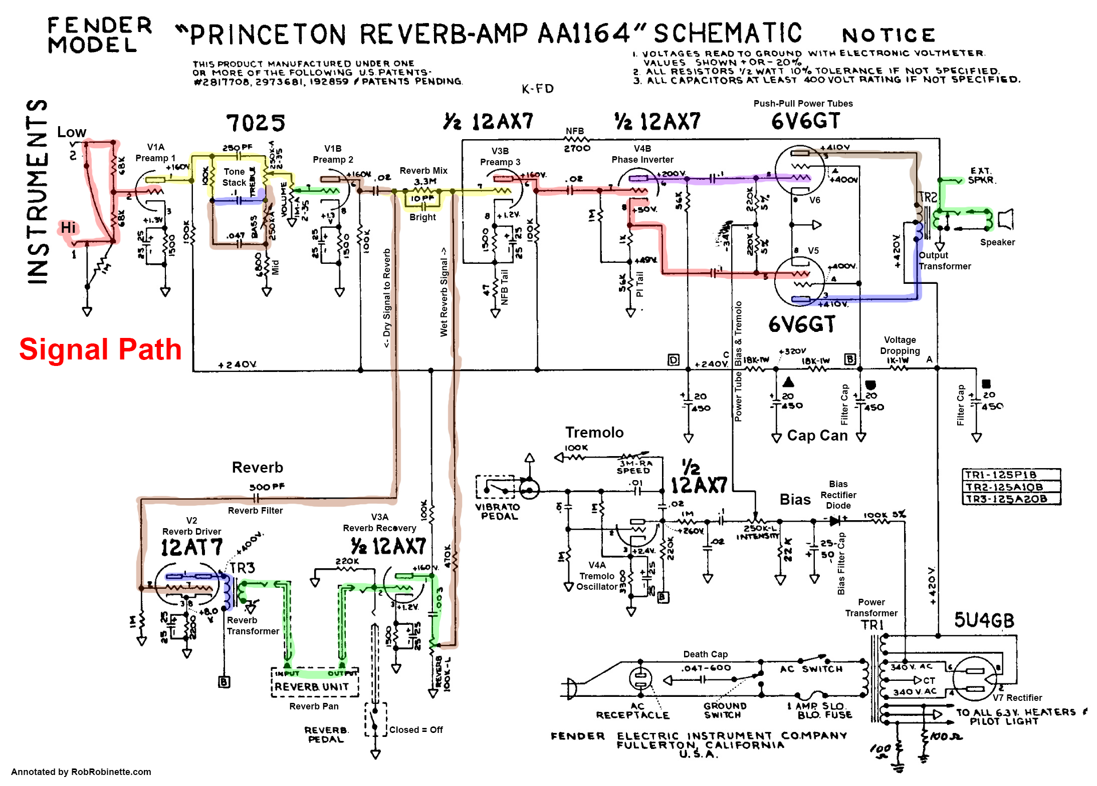 Guitar Wiring Diagram Online Calculator from robrobinette.com