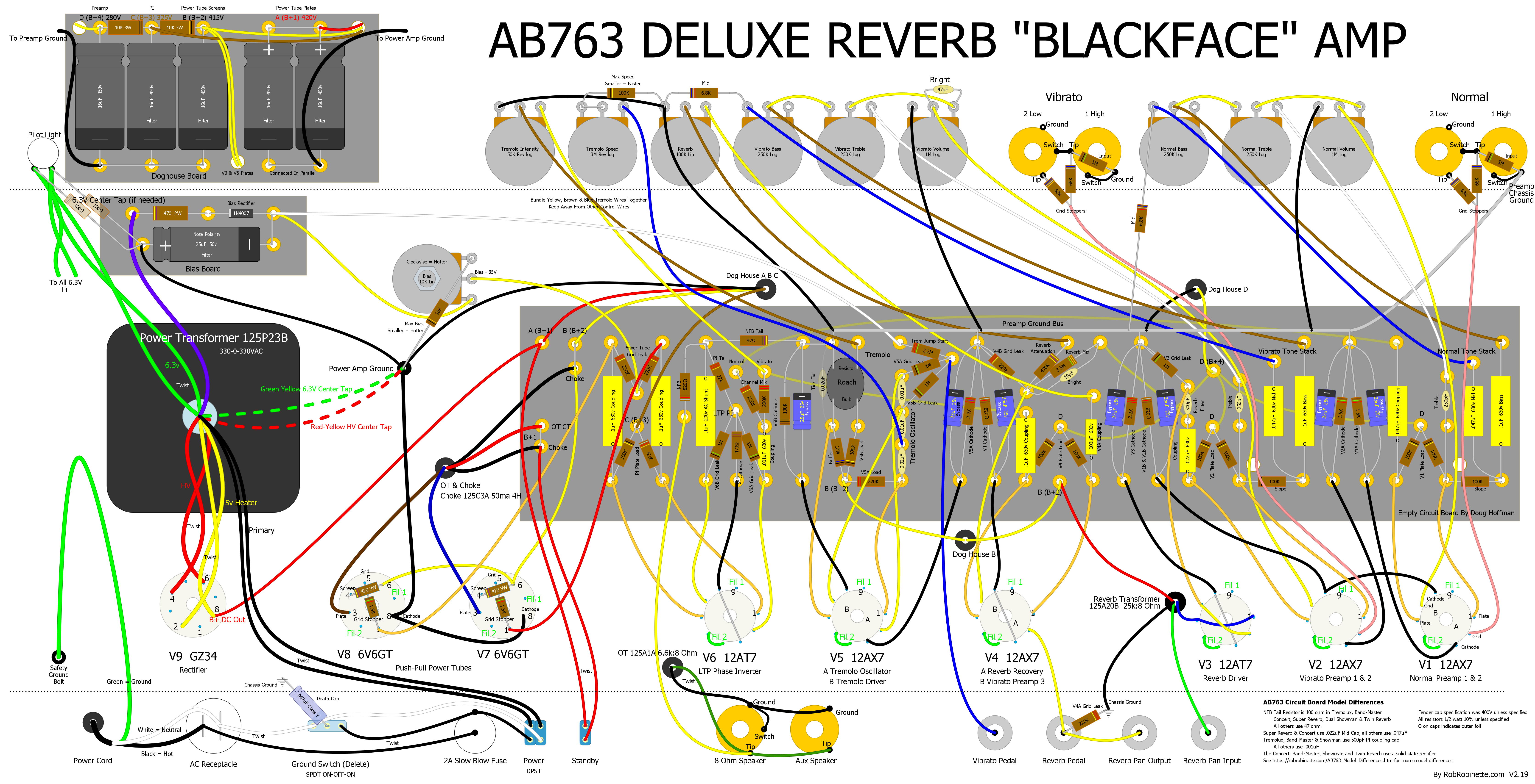 Fender champ amp aa764 schematic definition