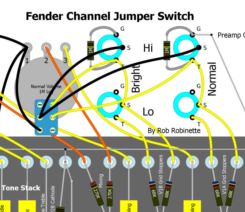 Guitar Amp Input Jack Wiring