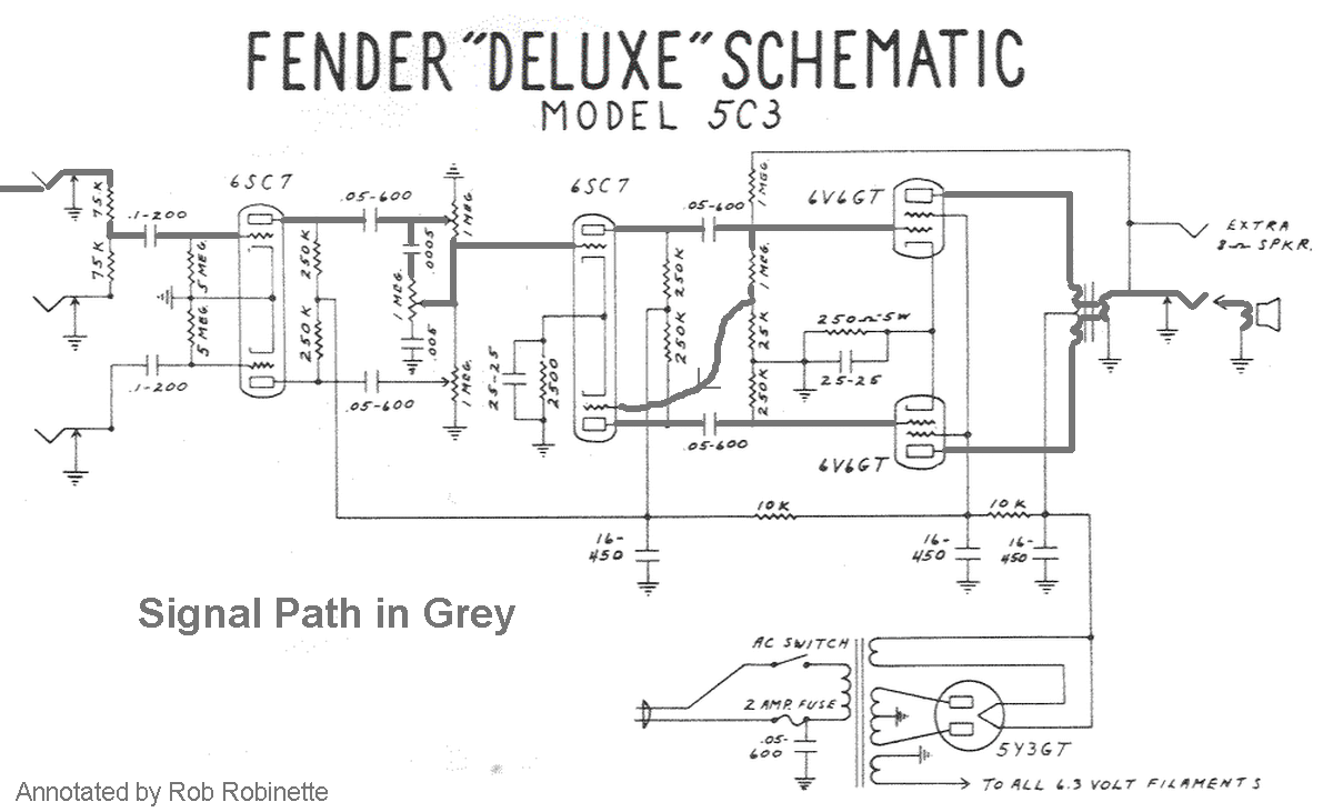 Fender champ amp aa764 schematic definition