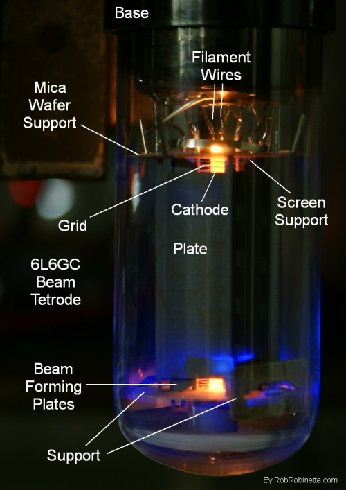 vacuum tube glow