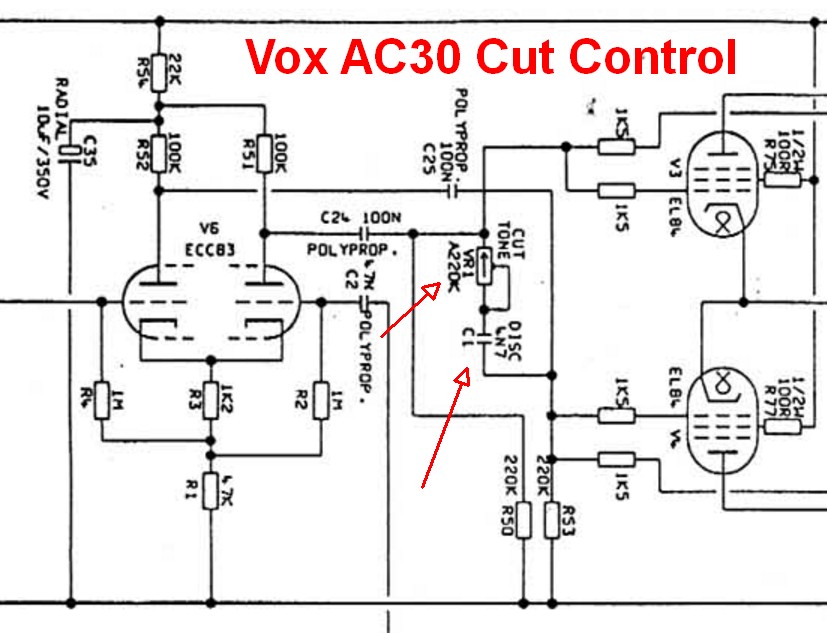 Vox ac30 схема