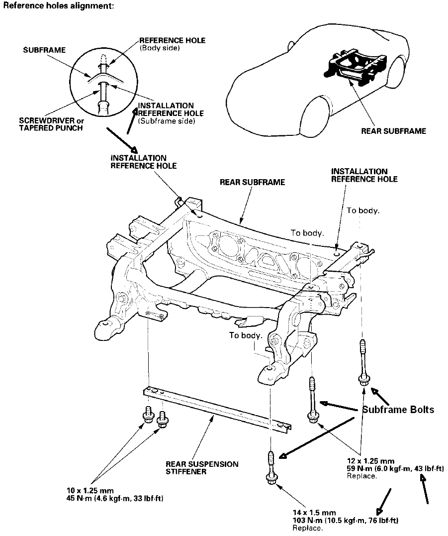 Spoon USA Spoon Zero Bump Steer Kit (Rear) - S2000 AP1/2