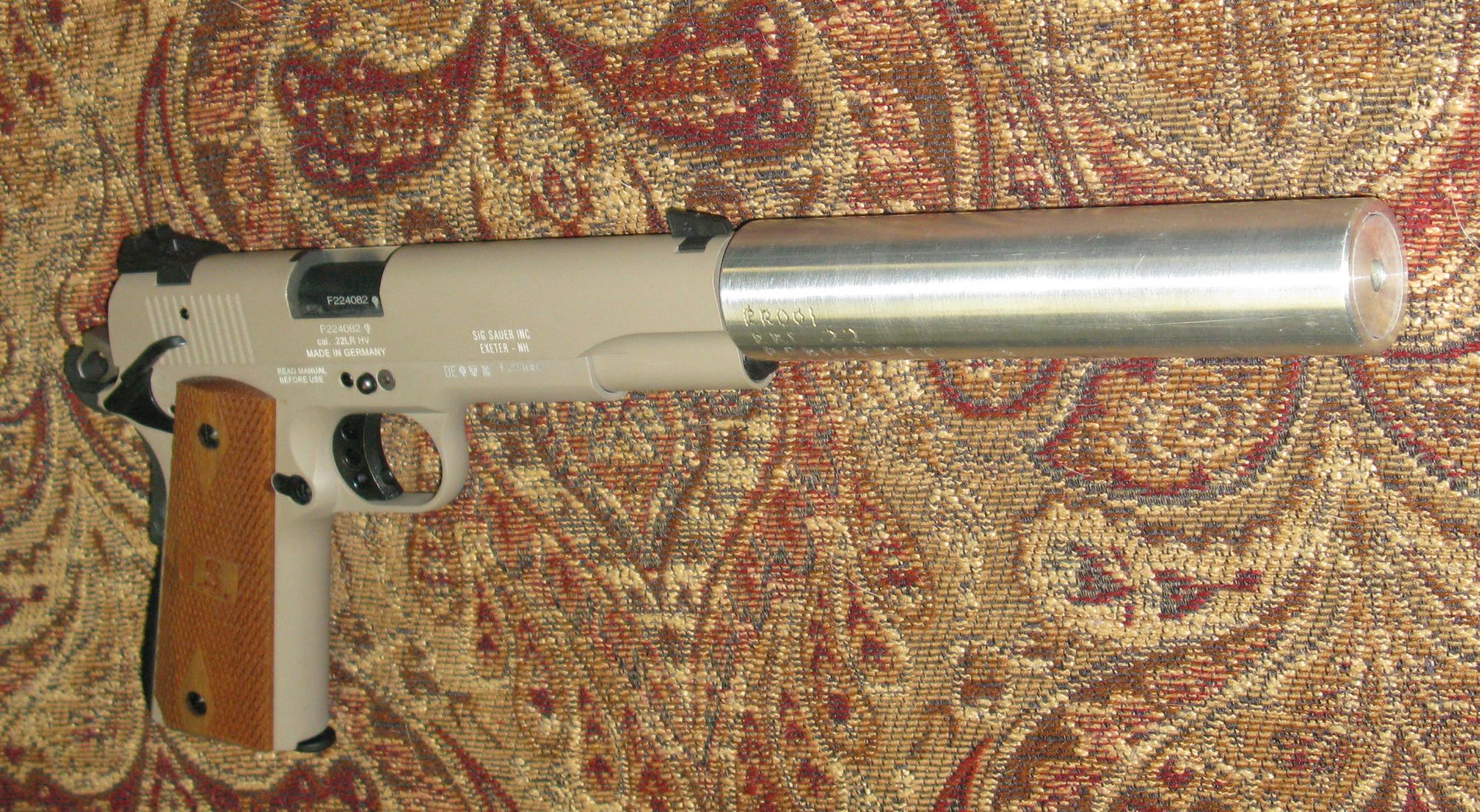 homemade silencer 22 rifle