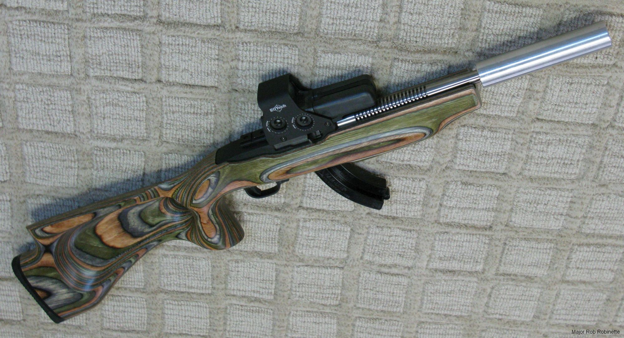 homemade silencer 22 rifle